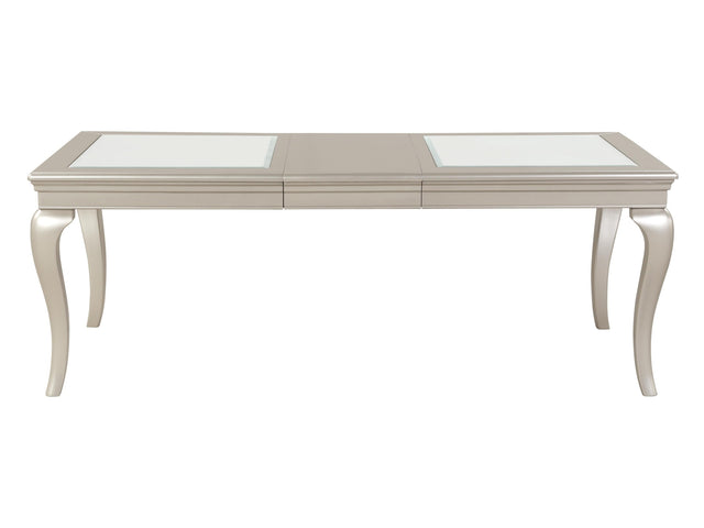 Crawford Silver Extendable Dining Table - Ornate Home
