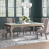 Crawford Silver Extendable Dining Table - Ornate Home
