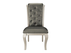 Crawford Silver Side Chair (Set of 2) - Ornate Home