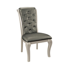 Crawford Silver Side Chair (Set of 2) - Ornate Home
