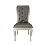 Crawford Silver Side Chair (Set of 2) - Ornate Home