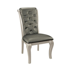 Crawford Silver Side Chair (Set of 2) - Ornate Home