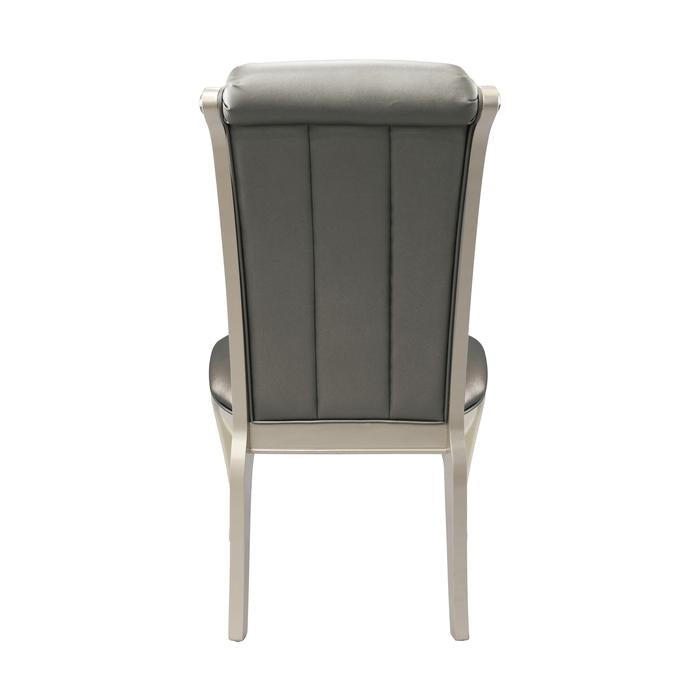 Crawford Silver Side Chair (Set of 2) - Ornate Home