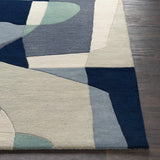 Crawfordsville Modern Wool Rug - Ornate Home