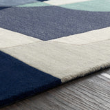 Crawfordsville Modern Wool Rug - Ornate Home