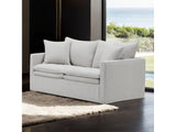 Crayford Light Gray Loveseat - Ornate Home