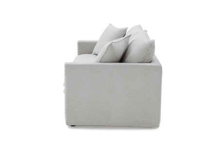 Crayford Light Gray Loveseat - Ornate Home