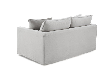 Crayford Light Gray Loveseat - Ornate Home