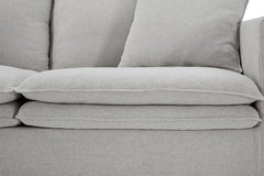 Crayford Light Gray Sectional - Ornate Home