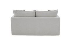 Crayford Light Gray Upholstery Living Room Set - Ornate Home