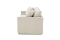 Crayford Taupe Loveseat - Ornate Home