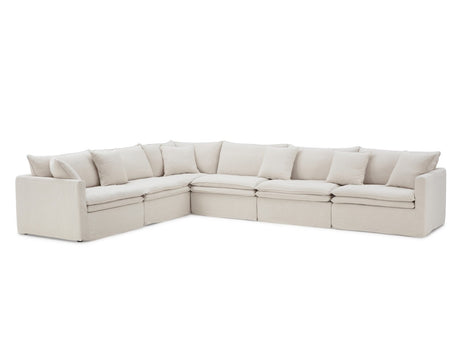 Crayford Taupe Sectional - Ornate Home