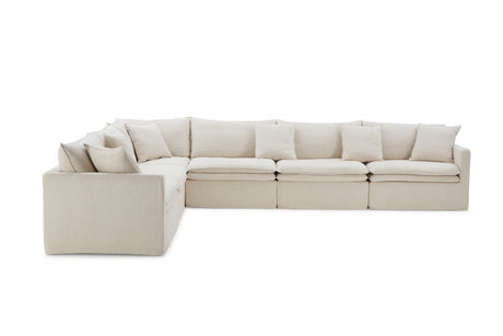 Crayford Taupe Sectional - Ornate Home