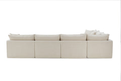Crayford Taupe Sectional - Ornate Home