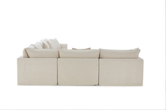 Crayford Taupe Sectional - Ornate Home