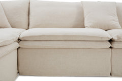 Crayford Taupe Sectional - Ornate Home