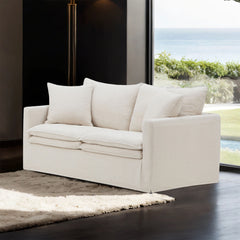 Crayford Taupe Upholstery Living Room Set - Ornate Home