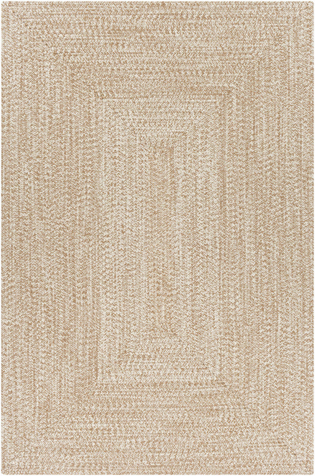 Cream Braided Faux Jute Outdoor Rug - Ornate Home