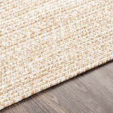 Cream Braided Faux Jute Outdoor Rug - Ornate Home