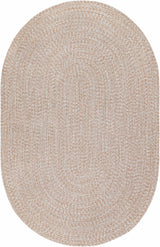 Cream Braided Faux Jute Outdoor Rug - Ornate Home