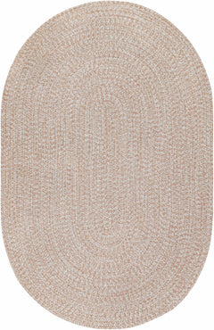 Cream Braided Faux Jute Outdoor Rug - Ornate Home