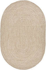 Cream Braided Faux Jute Outdoor Rug - Ornate Home