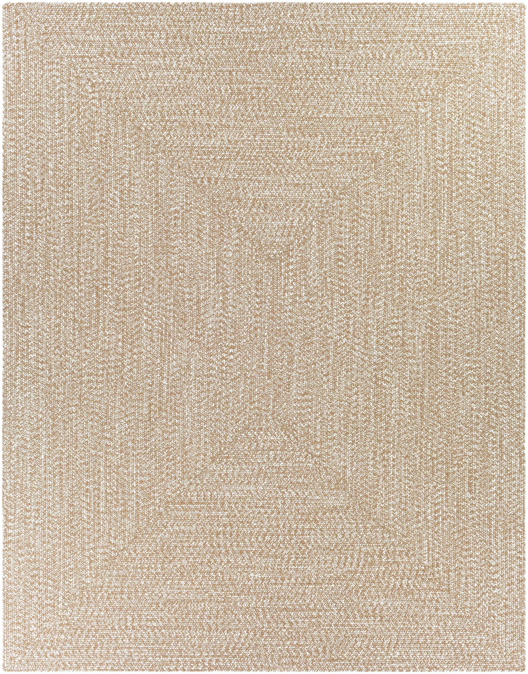 Cream Braided Faux Jute Outdoor Rug - Ornate Home