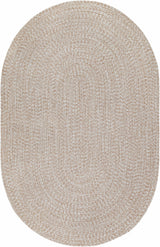 Cream Braided Faux Jute Outdoor Rug - Ornate Home