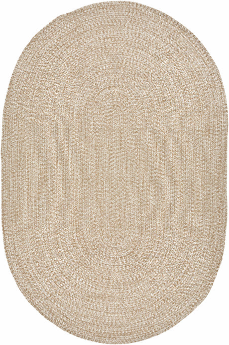 Cream Braided Faux Jute Rug - Ornate Home