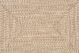 Cream Braided Faux Jute Rug - Ornate Home