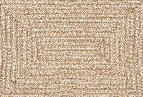 Cream Braided Faux Jute Rug - Ornate Home