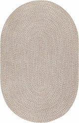 Cream Braided Faux Jute Rug - Ornate Home