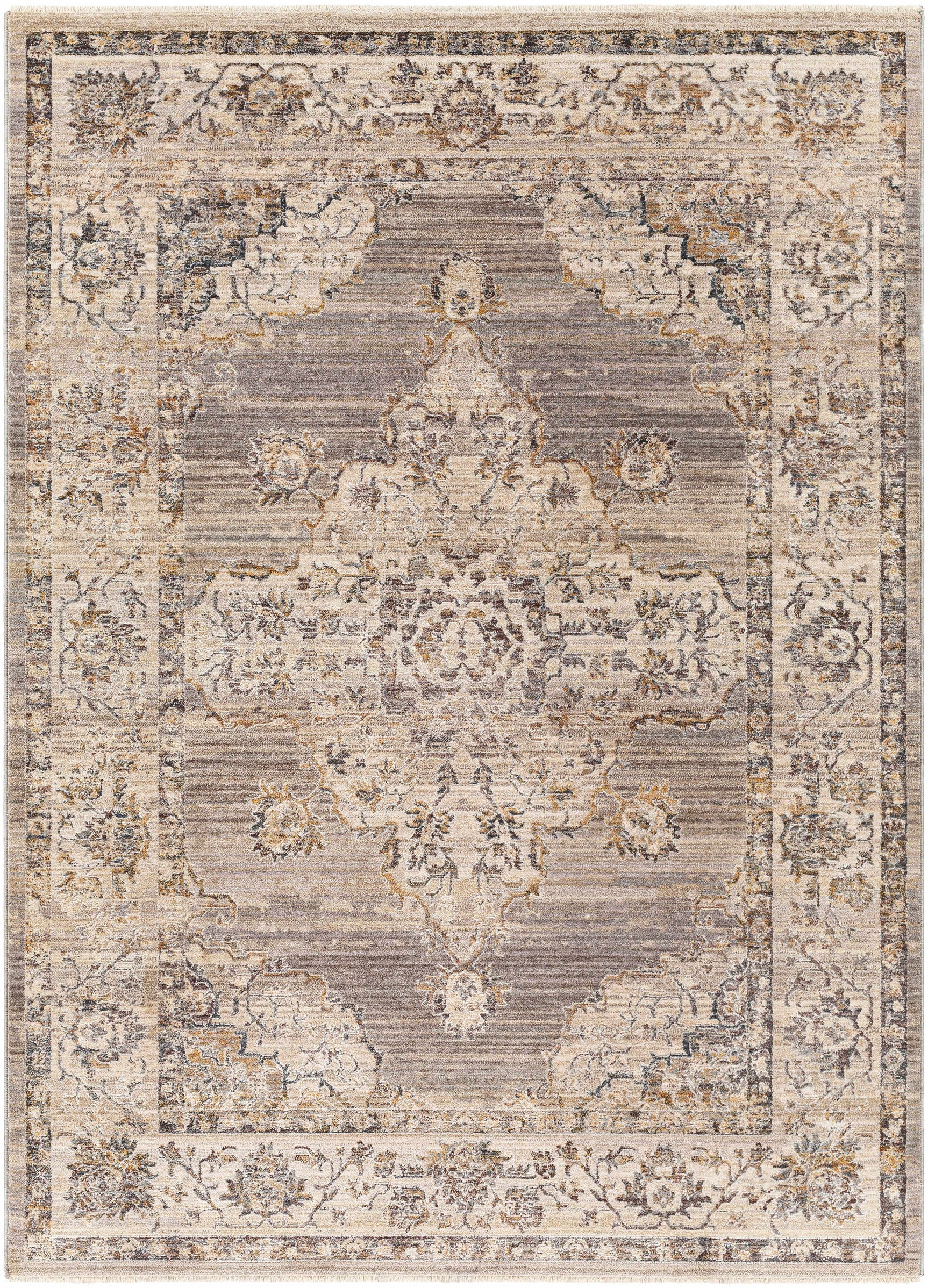 Cream Brown Zola Area Rug - Clearance - Ornate Home