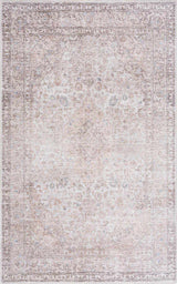 Cream Holi-2301 Washable Area Rug - Ornate Home