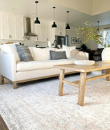 Cream Holi-2301 Washable Area Rug - Ornate Home