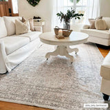 Cream Holi-2301 Washable Area Rug - Ornate Home