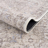 Cream Holi-2301 Washable Area Rug - Ornate Home