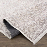 Cream Holi-2301 Washable Area Rug - Ornate Home