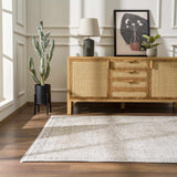 Cream Holi-2301 Washable Area Rug - Ornate Home