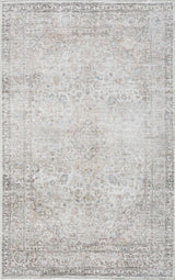 Cream Holi-2301 Washable Area Rug - Ornate Home