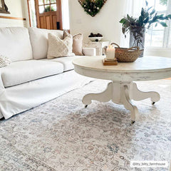 Cream Holi-2301 Washable Area Rug - Ornate Home
