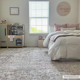 Cream Holi-2301 Washable Area Rug - Ornate Home