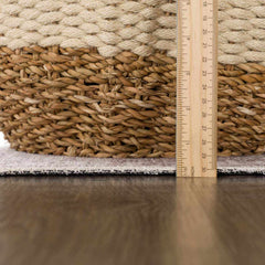 Cream Holi-2301 Washable Area Rug - Ornate Home
