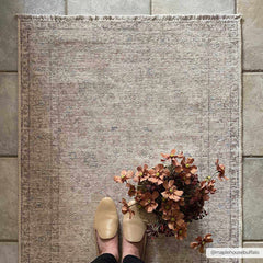 Cream Holi-2301 Washable Area Rug - Ornate Home