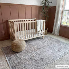 Cream Holi-2301 Washable Area Rug - Ornate Home