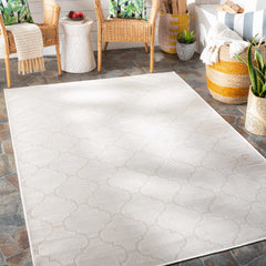 Cream Moolap Outdoor Rug - Clearance - Ornate Home