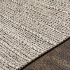 Cream Veruela Wool Blend Braided Tassel Area Rug - Clearance - Ornate Home