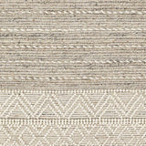 Cream Veruela Wool Blend Braided Tassel Area Rug - Clearance - Ornate Home