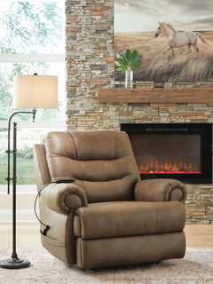 Created Comfort Earth Power Lift Recliner - Ornate Home