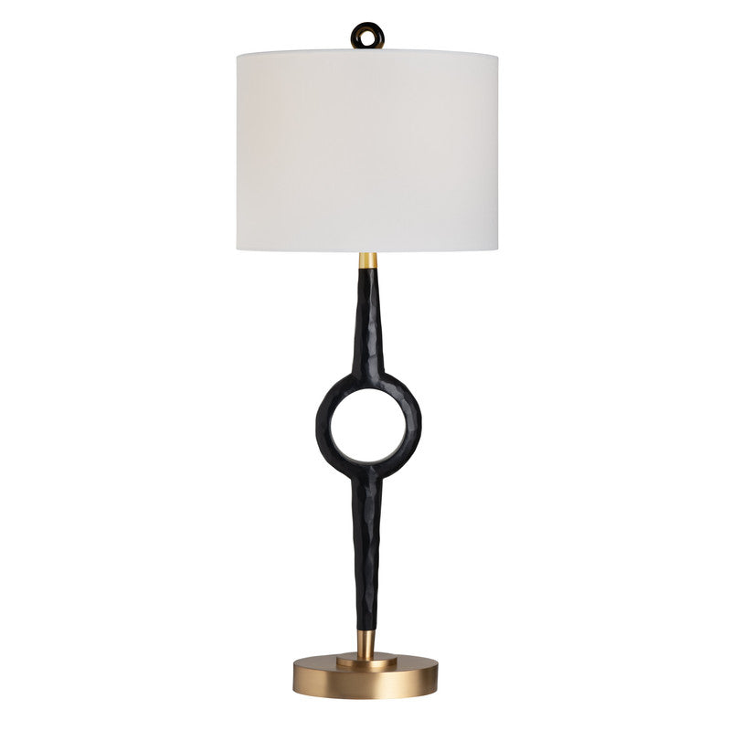 Creed Black/Gold Table Lamp - Ornate Home